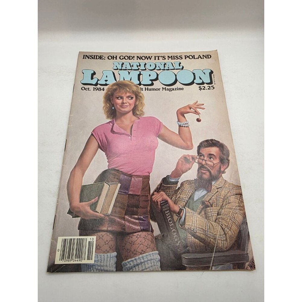 National Lampoon Magazine Oct 1984 #75 John Hughes Miss Poland Humor Satire